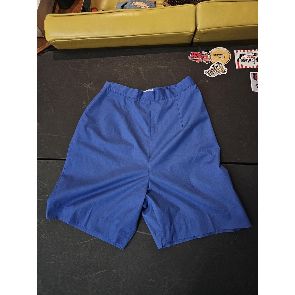 Vintage Lady Manhattan Shorts Womens Medium‎ High Waisted 60s Side Button Shorts